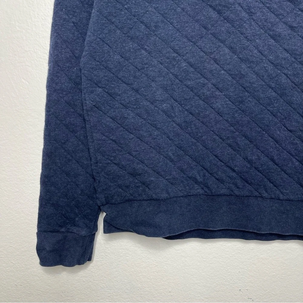 PATAGONIA QUILT SNAP-T PULLOVER Sweatshirt Navy Blue Size XS Classic Unisex